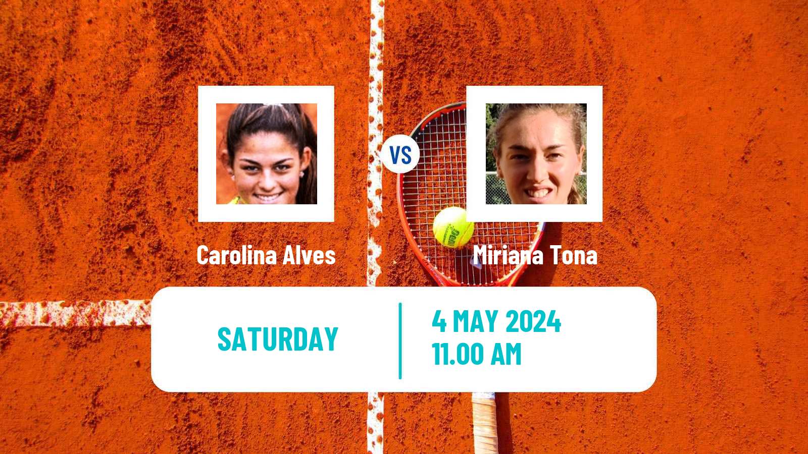 Tennis ITF W35 Anapoima Women Carolina Alves - Miriana Tona