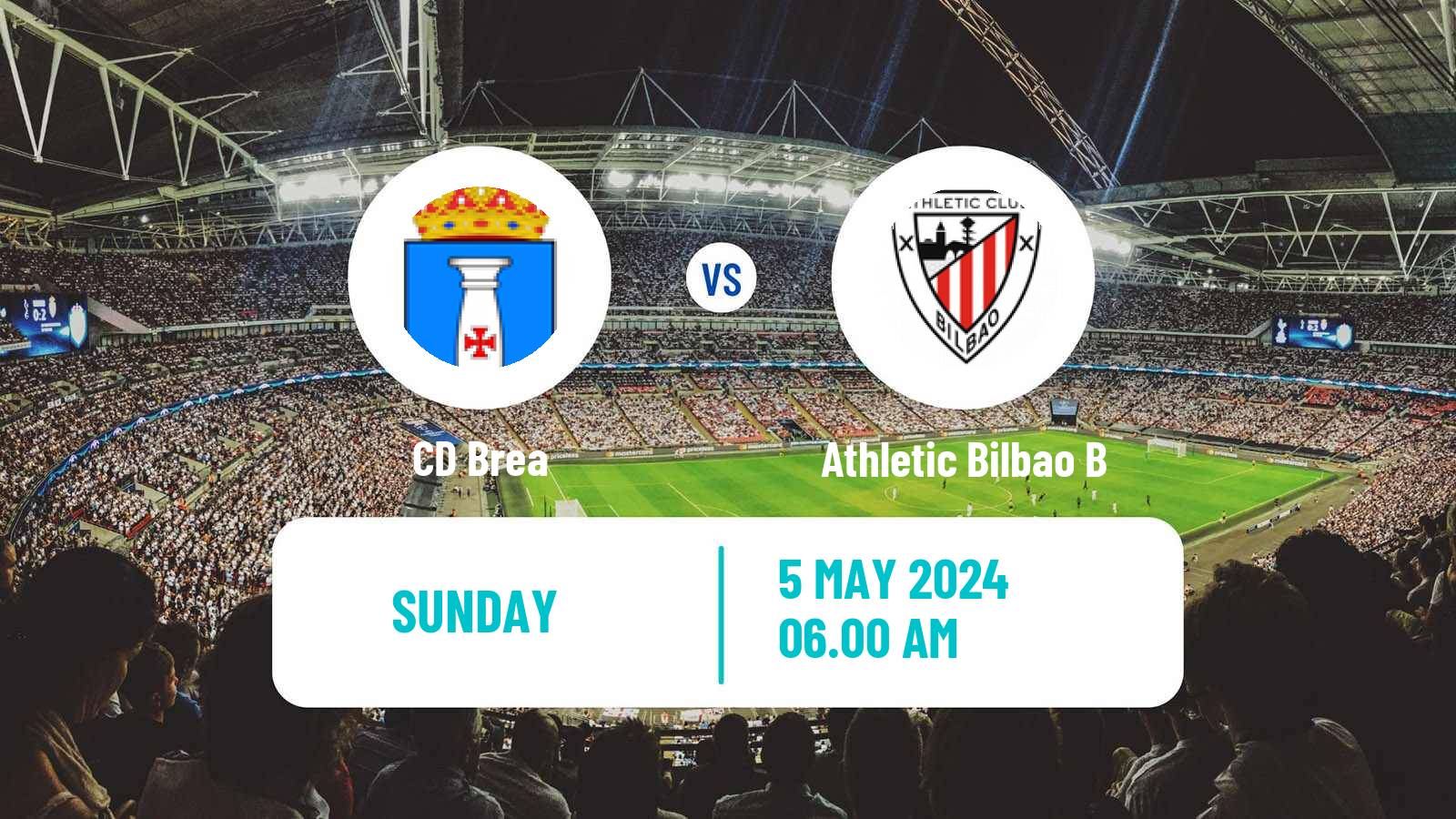 Soccer Spanish Segunda RFEF - Group 2 Brea - Athletic Bilbao B