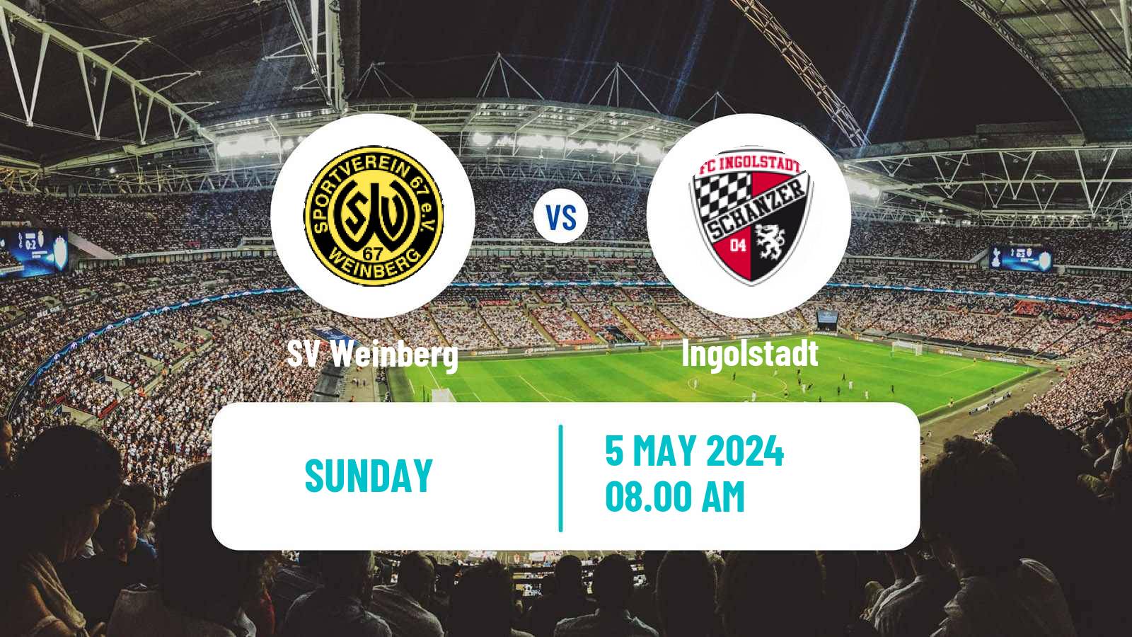 Soccer German 2 Bundesliga Women Weinberg - Ingolstadt