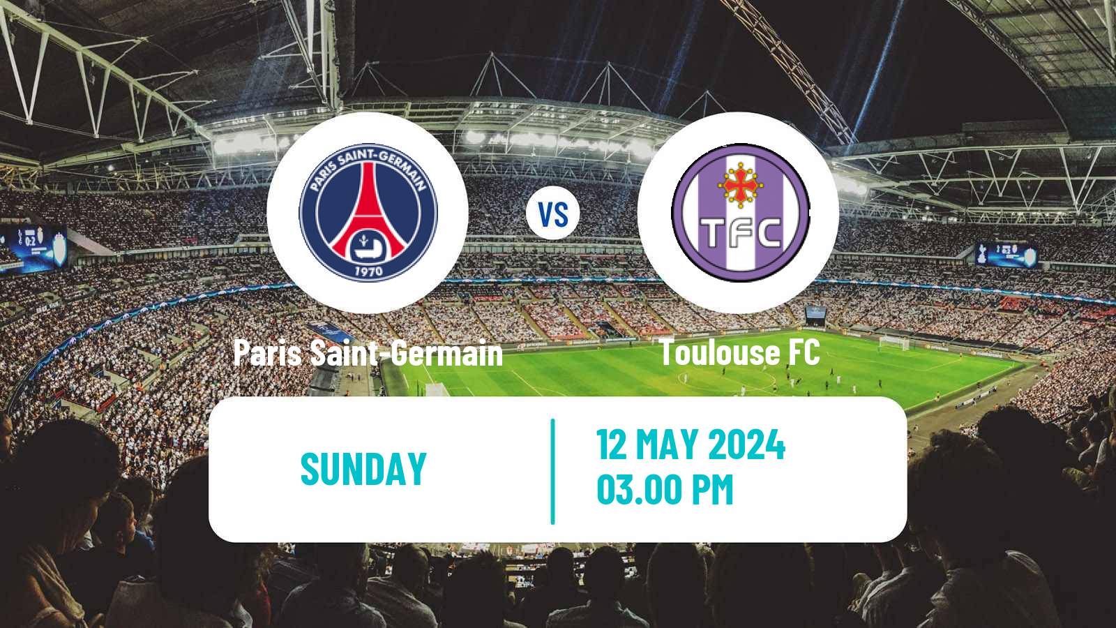 Soccer French Ligue 1 Paris Saint-Germain - Toulouse