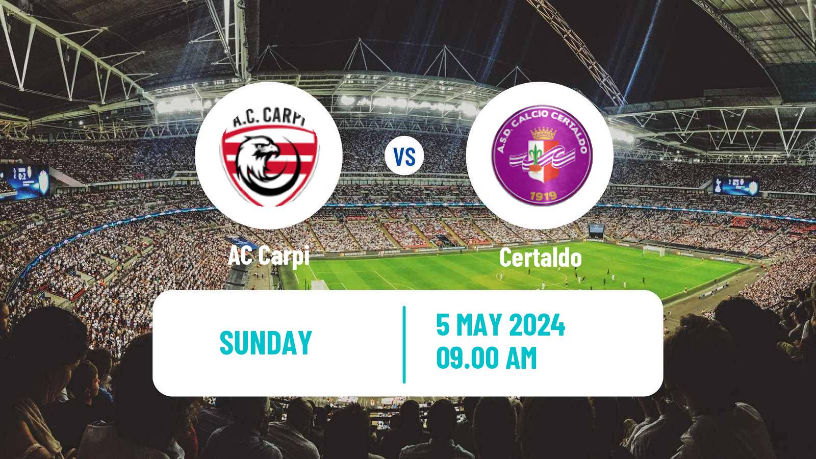 Soccer Italian Serie D - Group D AC Carpi - Certaldo