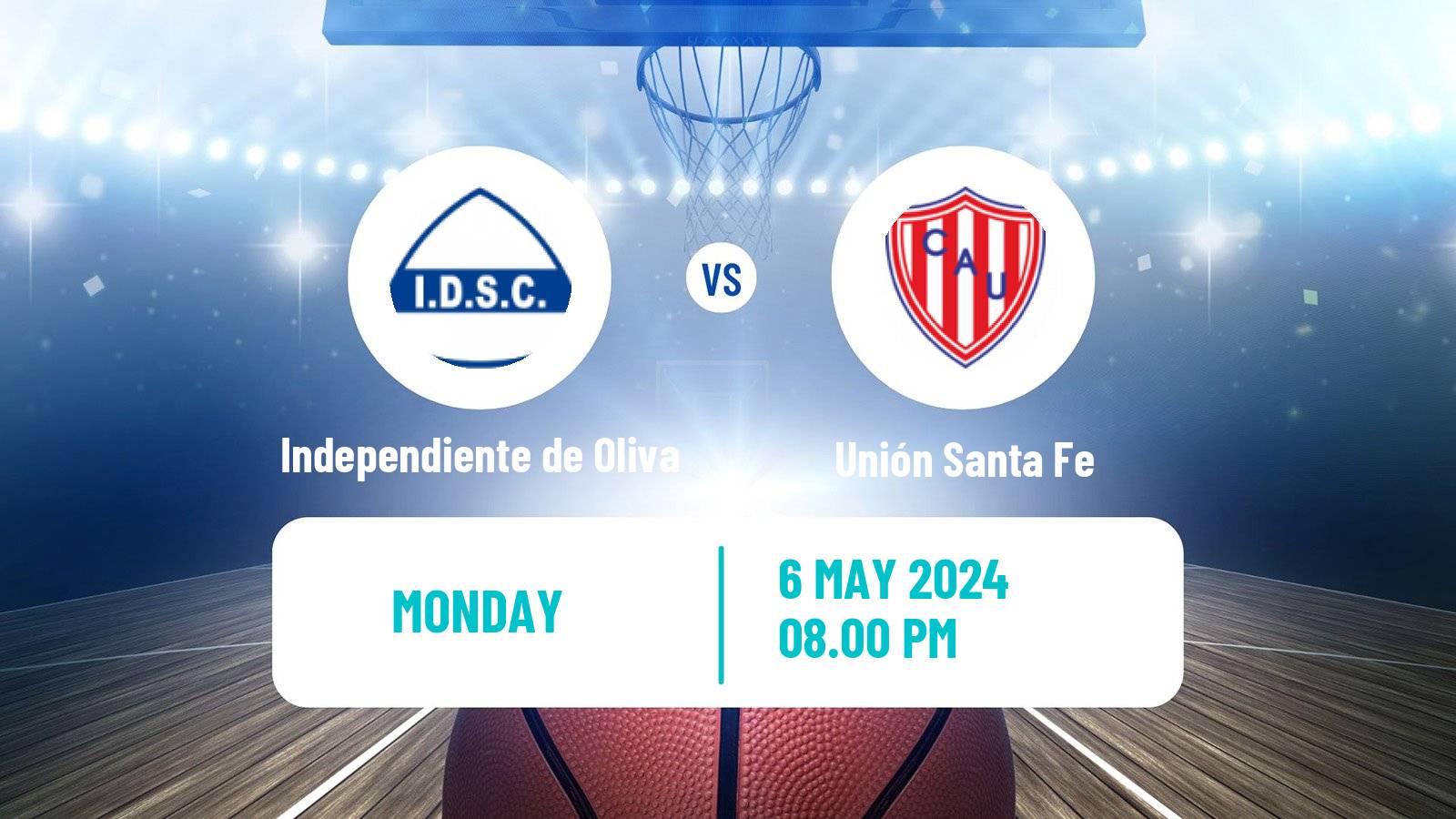 Basketball Argentinian LNB Independiente de Oliva - Unión Santa Fe