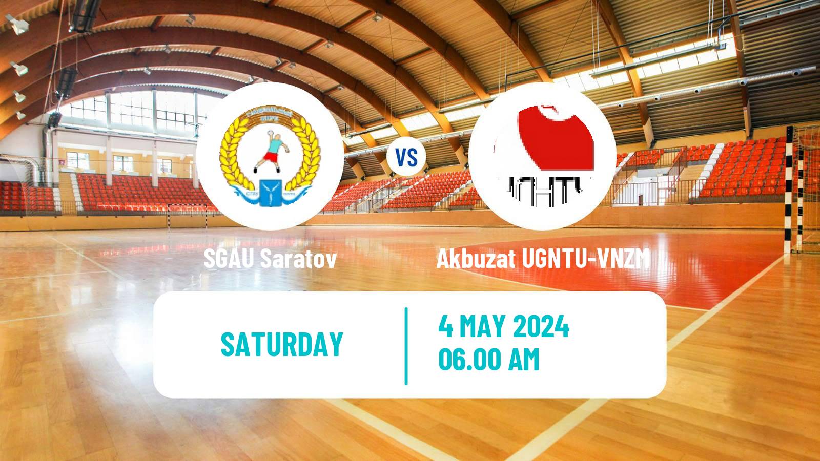 Handball Russian Superleague Handball SGAU Saratov - Akbuzat UGNTU-VNZM