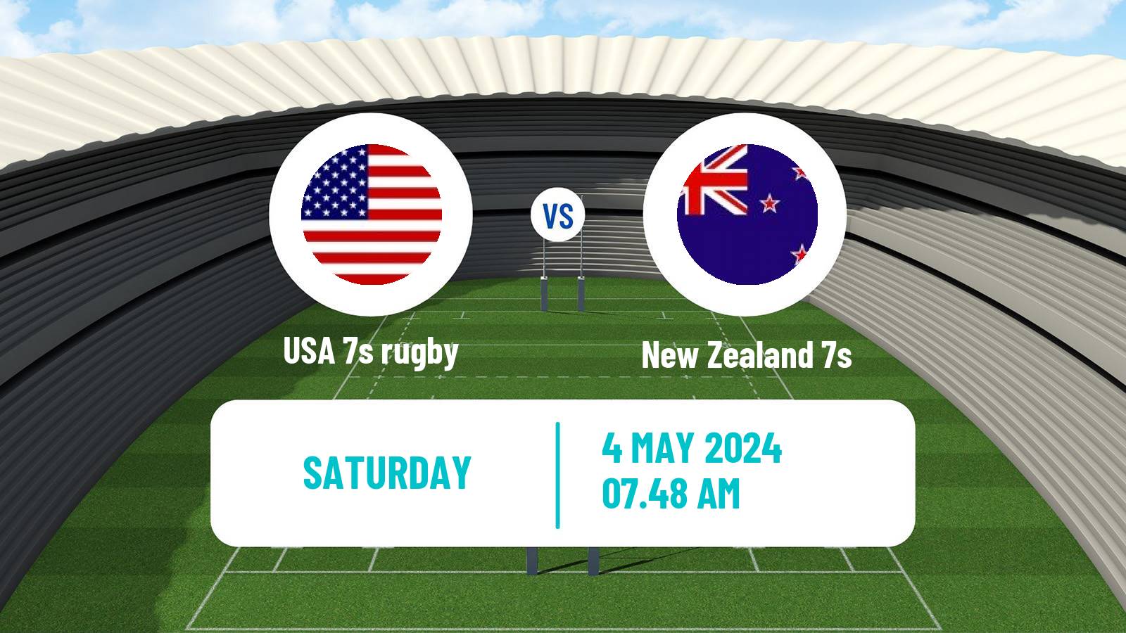 Rugby union Sevens World Series - Singapore USA 7s - New Zealand 7s