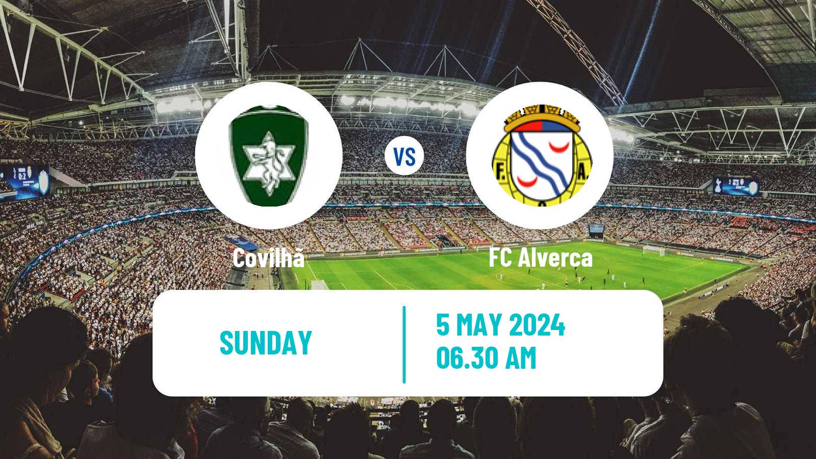 Soccer Portuguese Liga 3 Covilhã - Alverca