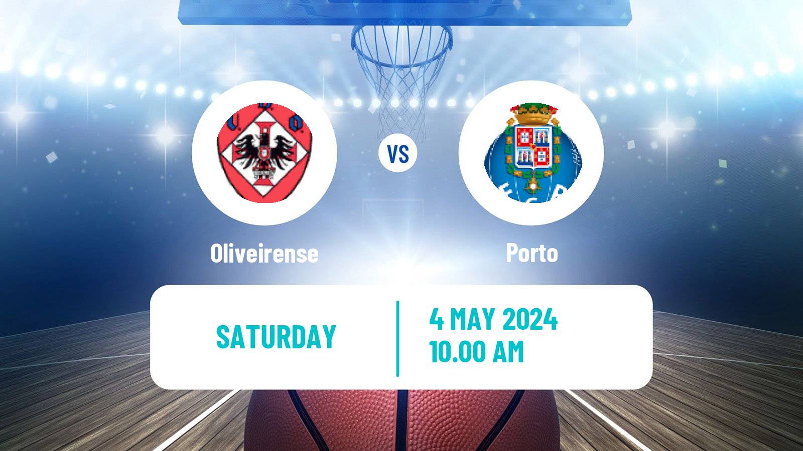 Basketball Portuguese Taca da Liga Basketball Oliveirense - Porto