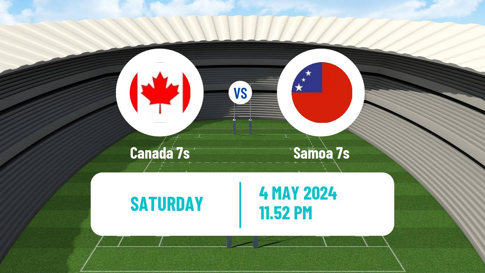 Rugby union Sevens World Series - Singapore Canada 7s - Samoa 7s