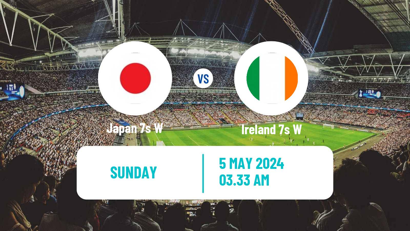 Soccer Sevens World Series Women - Singapore Japan 7s W - Ireland 7s W