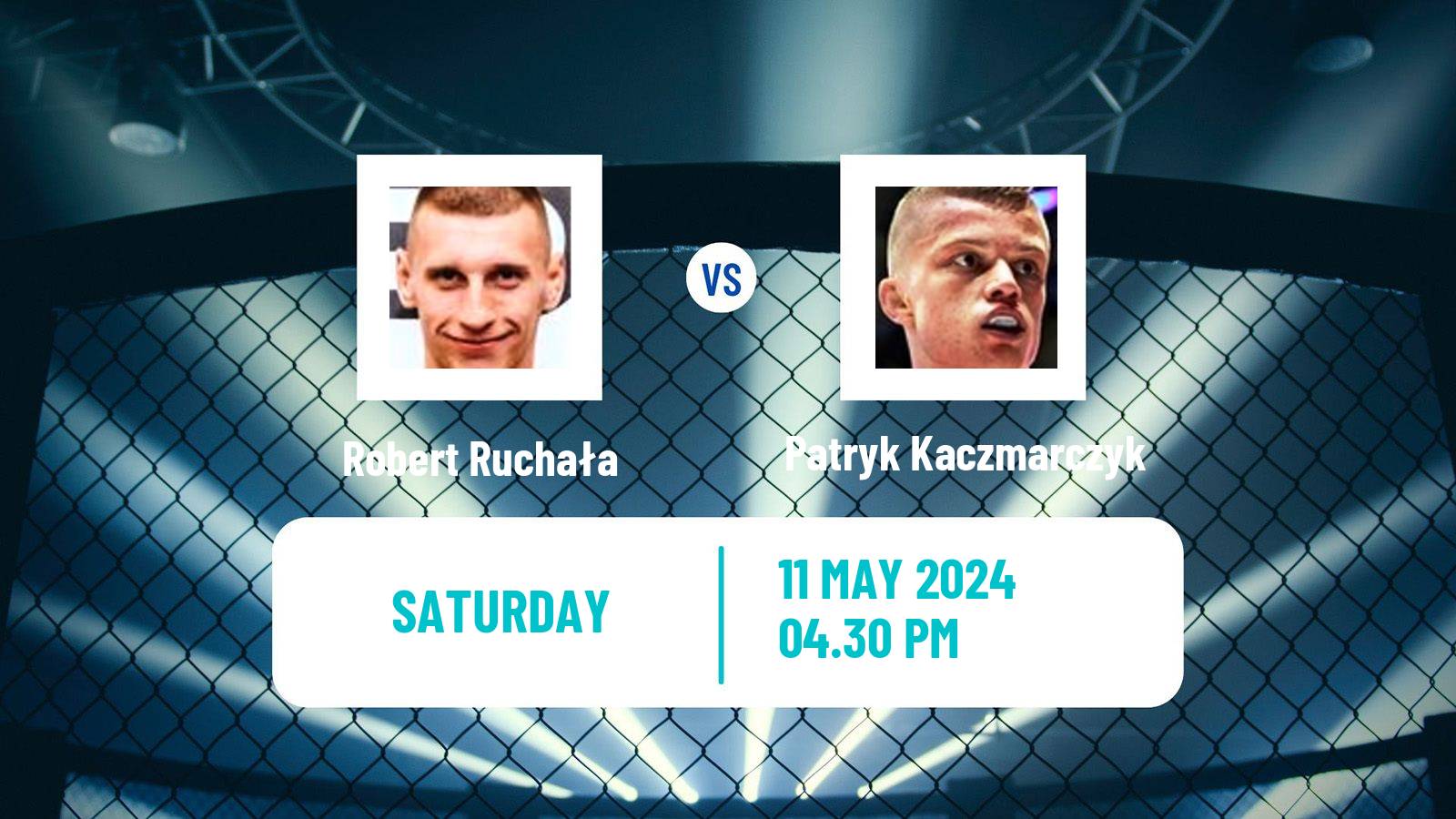 MMA Featherweight Ksw Men Robert Ruchała - Patryk Kaczmarczyk