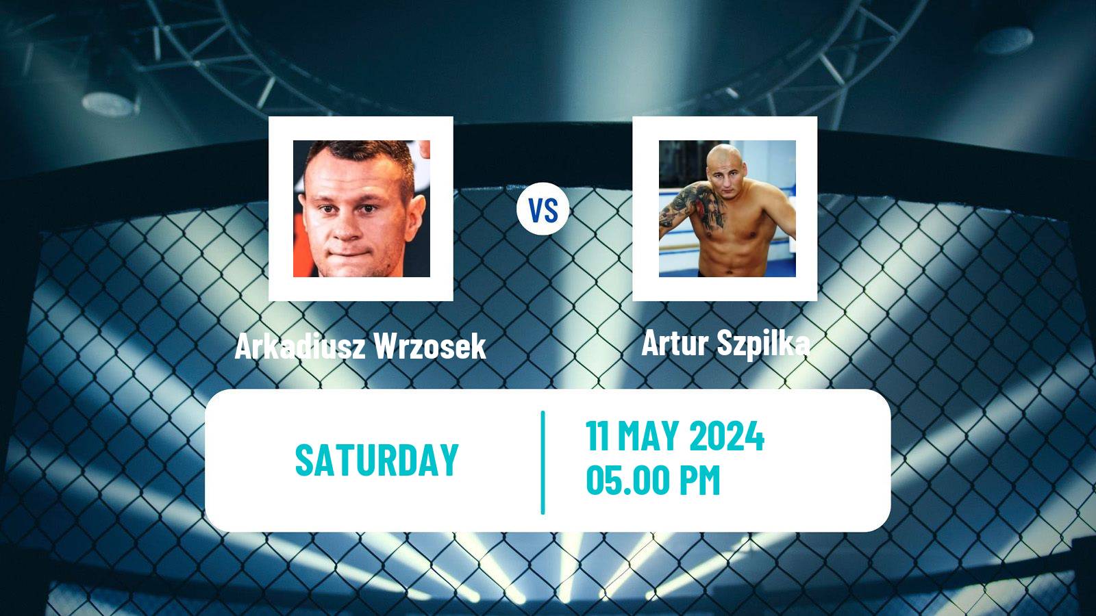 MMA Heavyweight Ksw Men Arkadiusz Wrzosek - Artur Szpilka