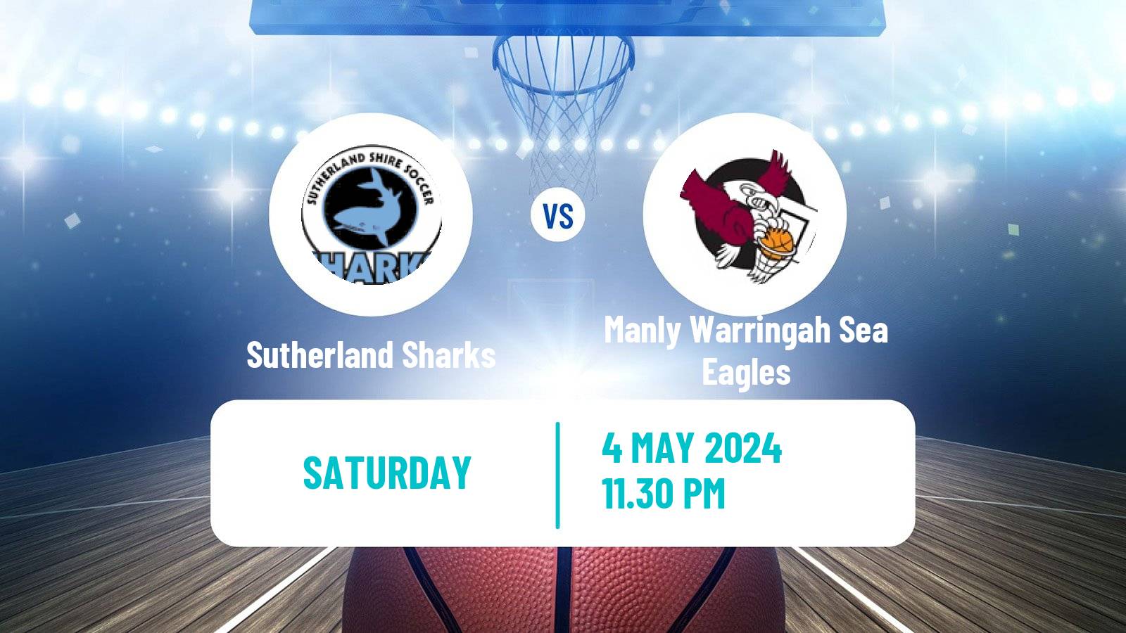 Basketball Australian NBL1 East Women Sutherland Sharks - Manly Warringah Sea Eagles