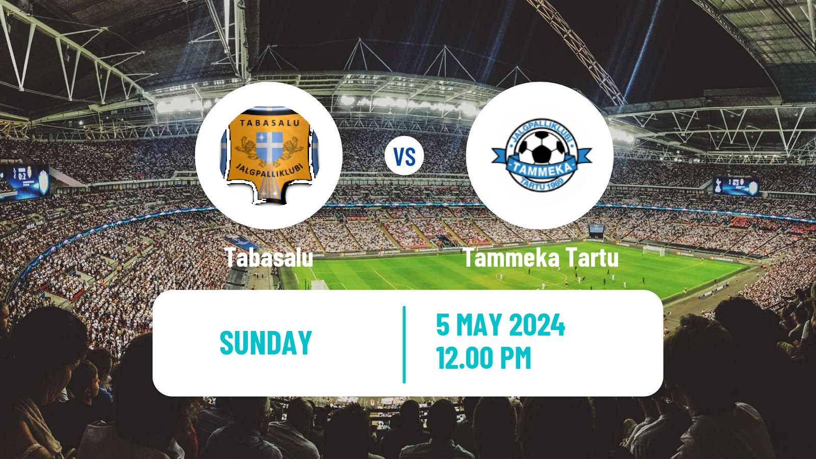 Soccer Estonian Meistriliiga Women Tabasalu - Tammeka Tartu