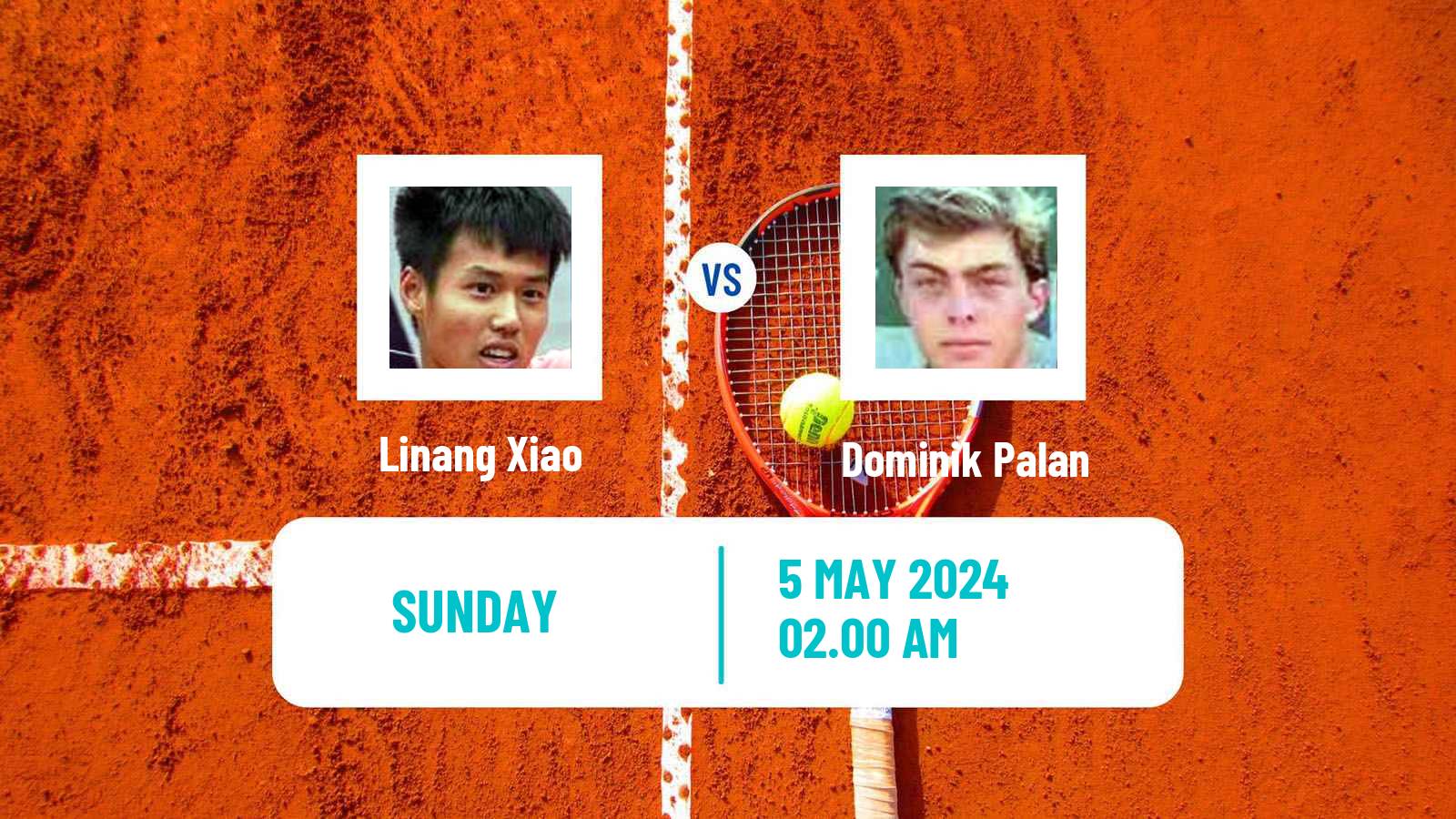 Tennis Wuxi Challenger Men Linang Xiao - Dominik Palan