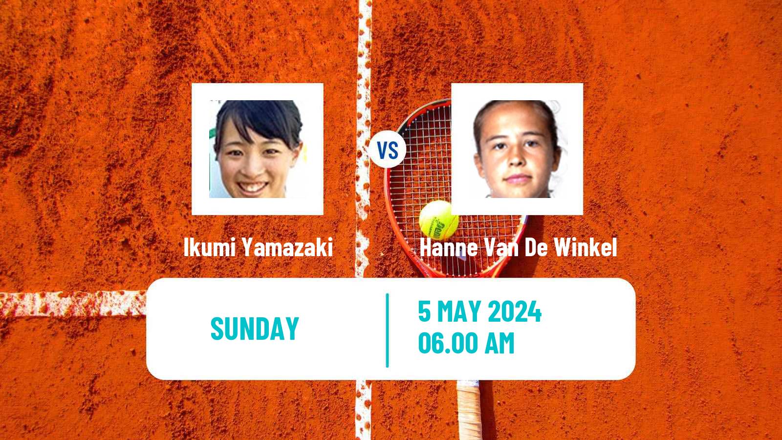 Tennis ITF W35 Hammamet 7 Women Ikumi Yamazaki - Hanne Van De Winkel
