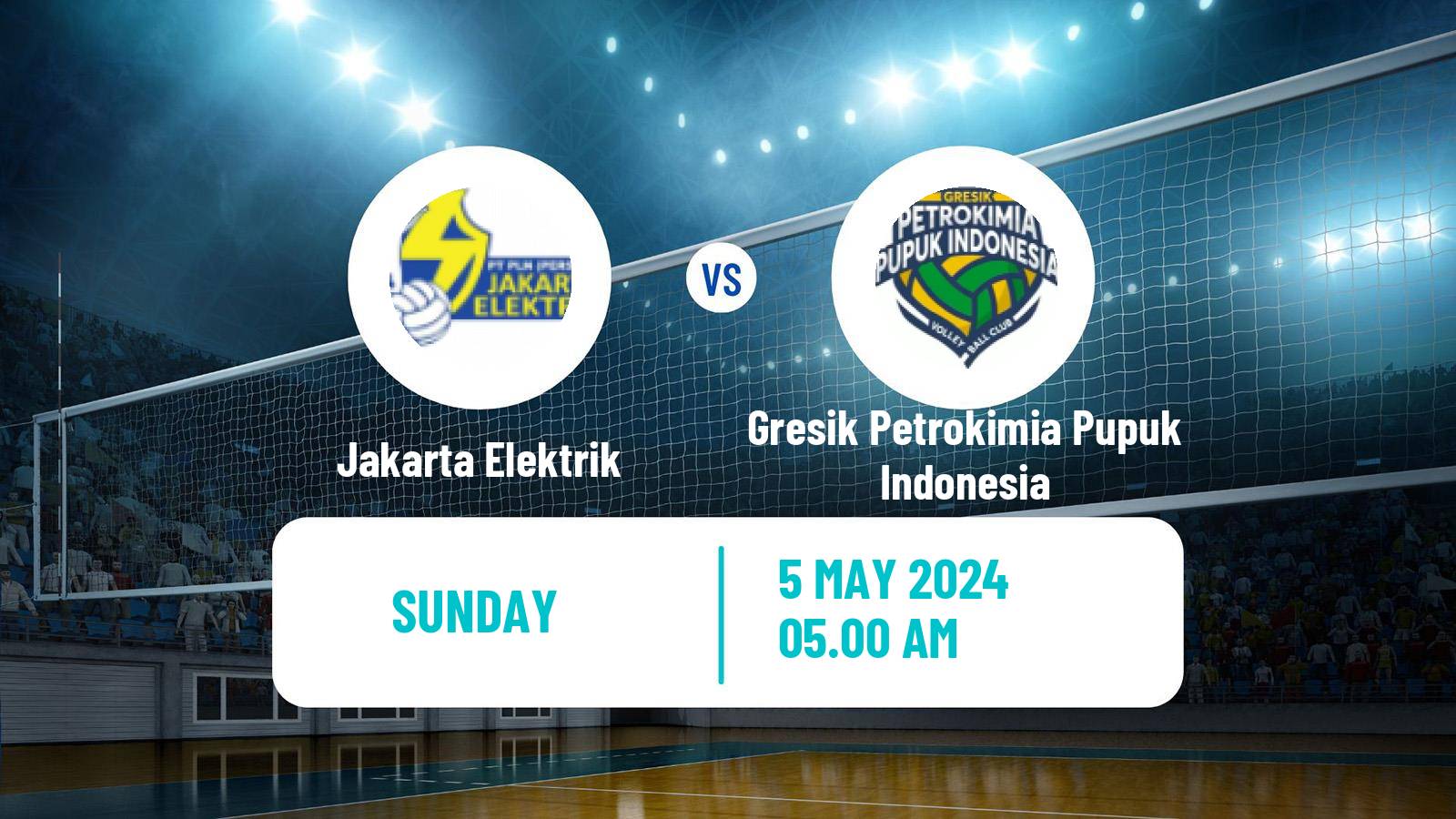 Volleyball Indonesian Proliga Volleyball Women Jakarta Elektrik - Gresik Petrokimia Pupuk Indonesia