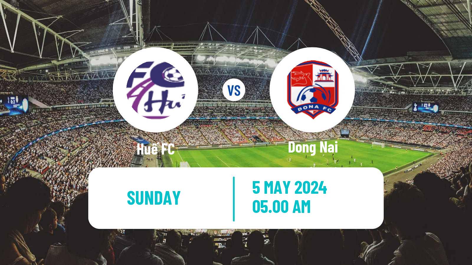 Soccer Vietnamese V League 2 Huế - Dong Nai