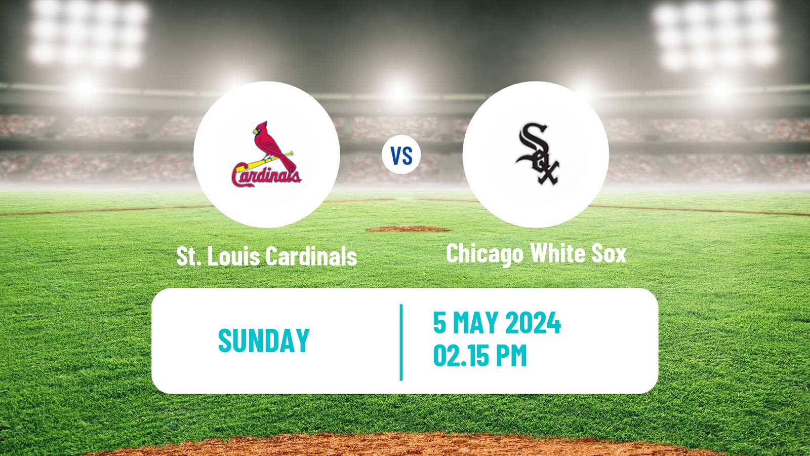 Baseball MLB St. Louis Cardinals - Chicago White Sox