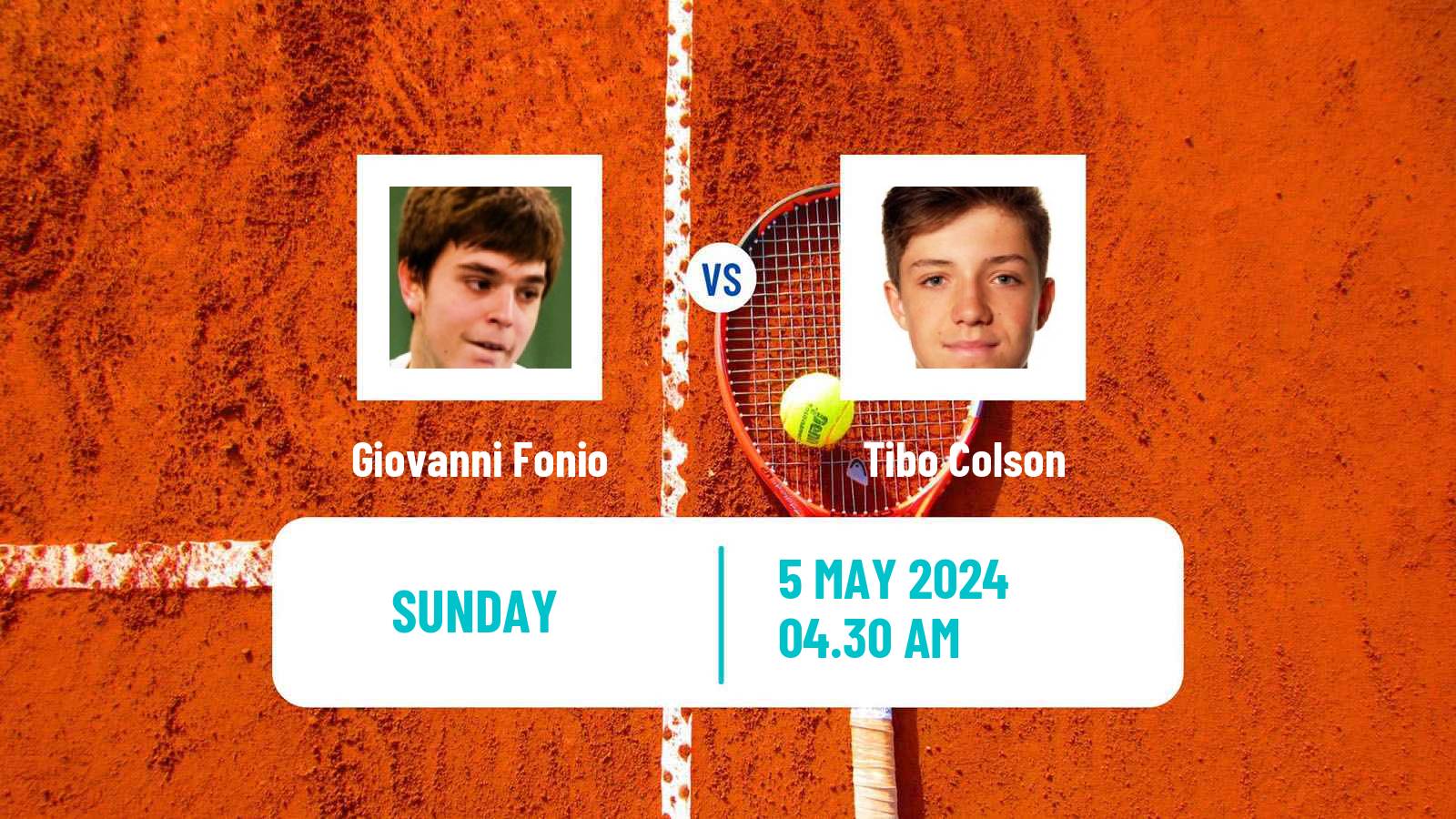 Tennis Prague Challenger Men Giovanni Fonio - Tibo Colson