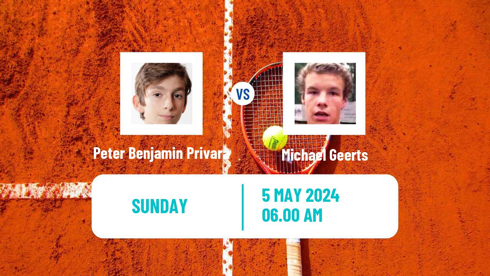 Tennis Prague Challenger Men Peter Benjamin Privara - Michael Geerts