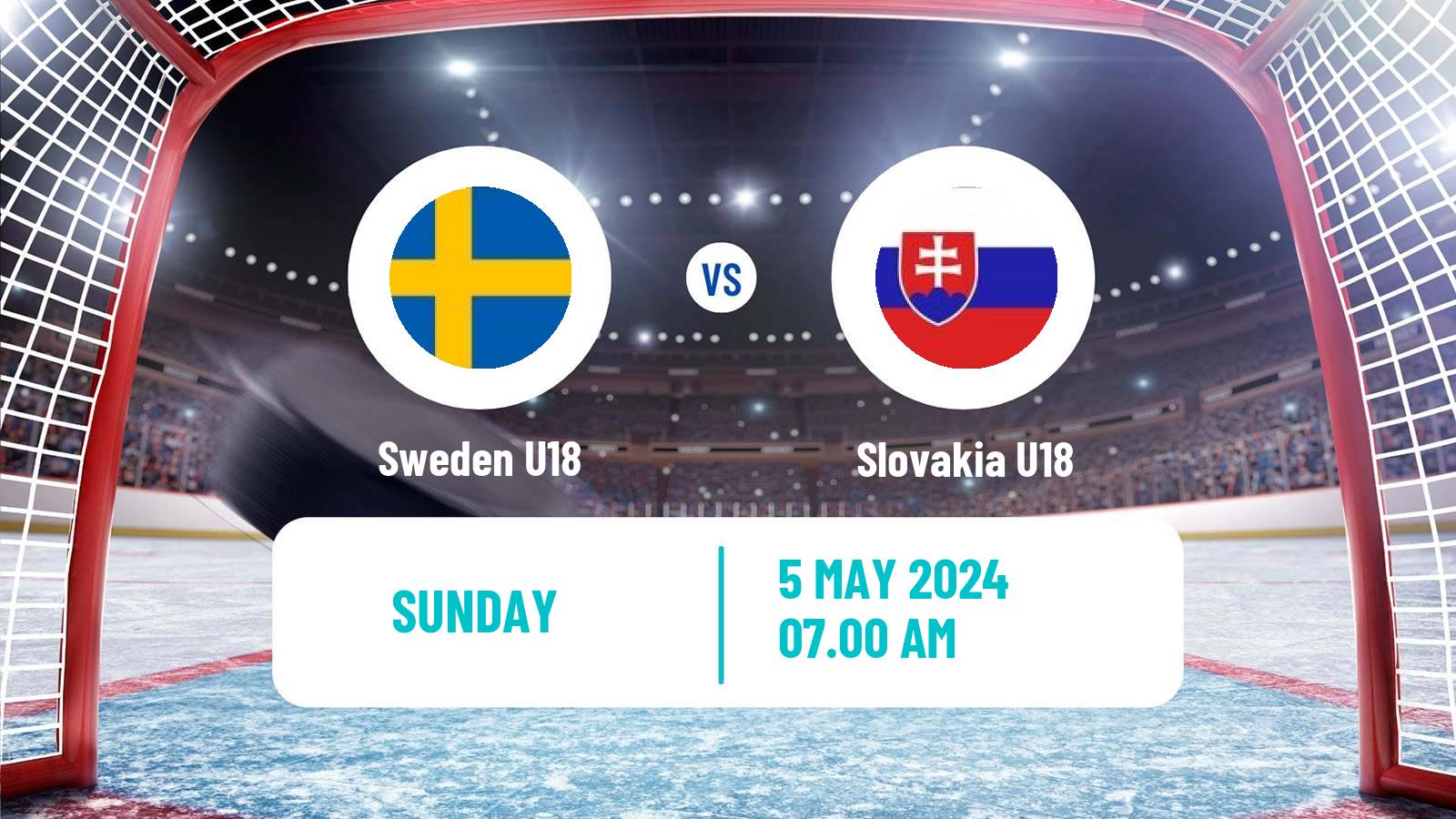 Hockey IIHF World U18 Championship Sweden U18 - Slovakia U18