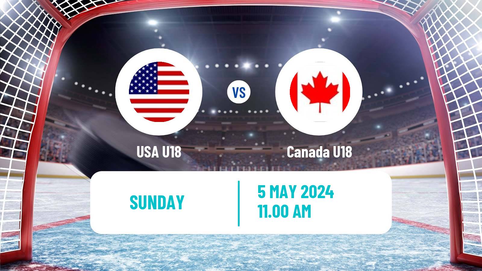 Hockey IIHF World U18 Championship USA U18 - Canada U18