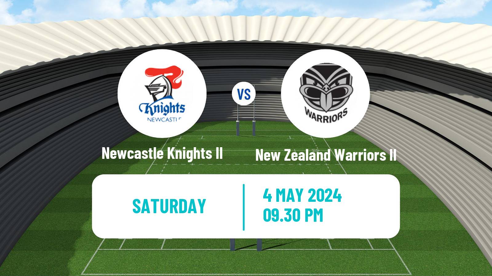 Rugby league Australian NSW Cup Newcastle Knights II - New Zealand Warriors II