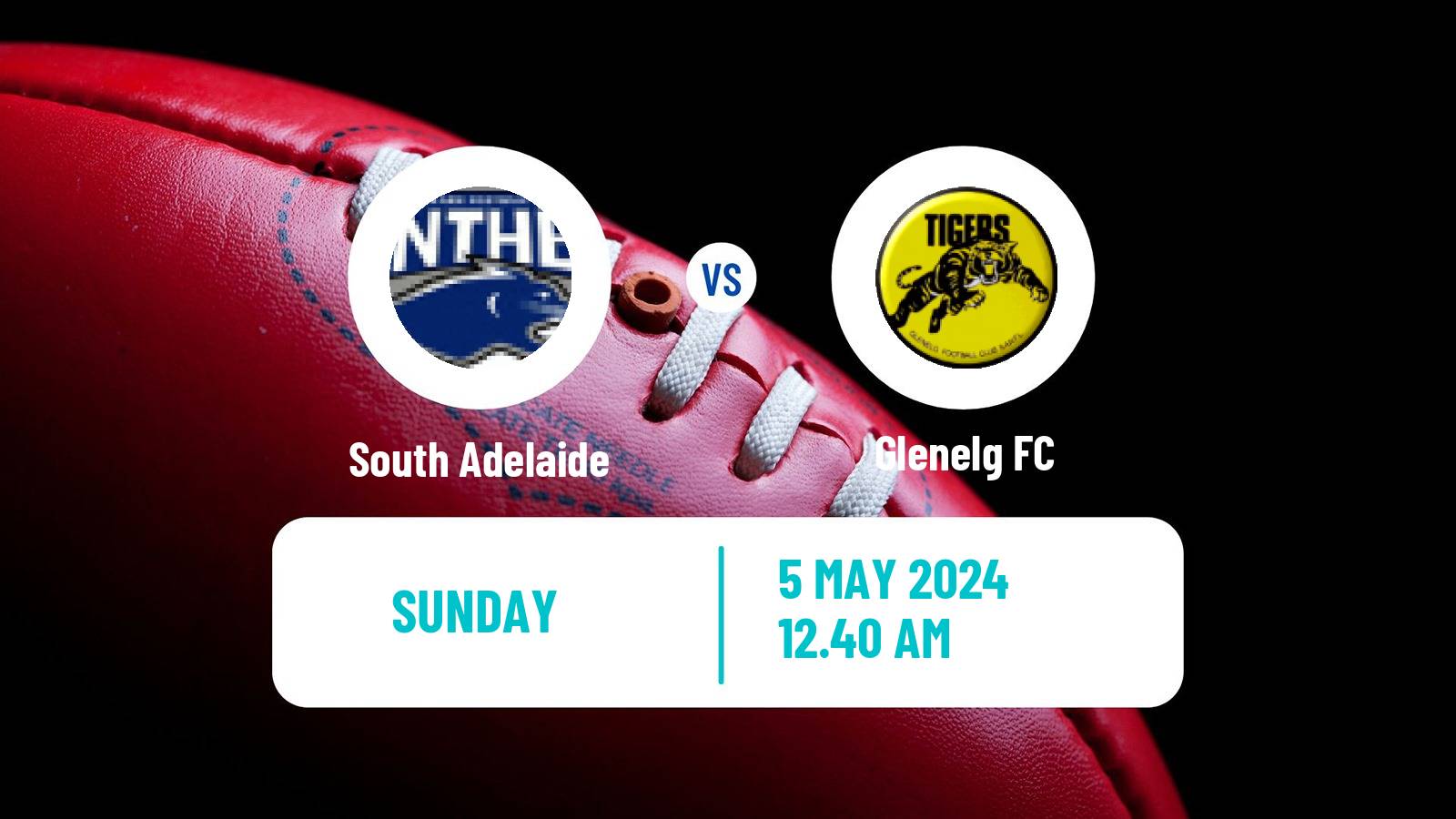 Aussie rules SANFL South Adelaide - Glenelg