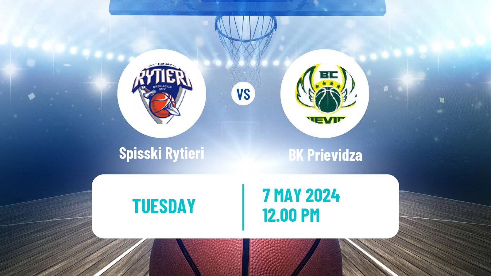 Basketball Slovak Extraliga Basketball Spisski Rytieri - Prievidza
