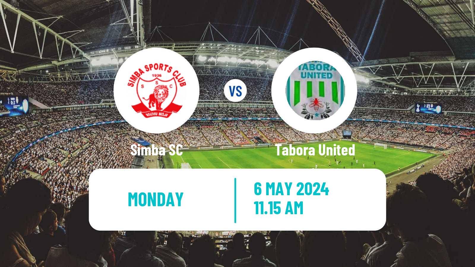 Soccer Tanzanian Premier League Simba - Tabora United