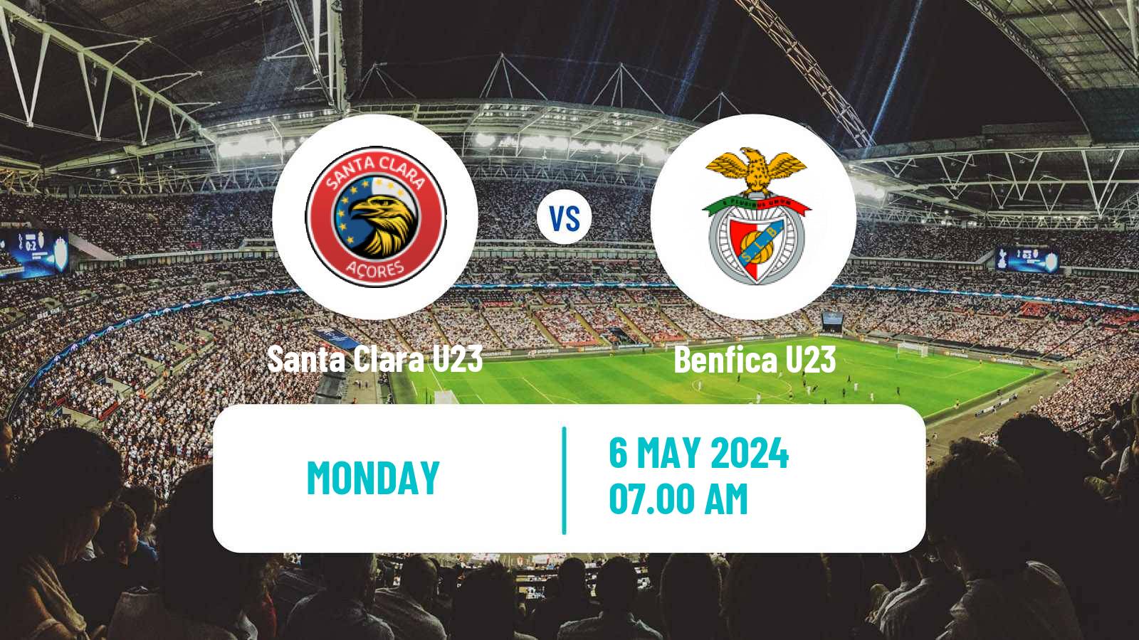 Soccer Portuguese Taca Revelacao U23 Santa Clara U23 - Benfica U23