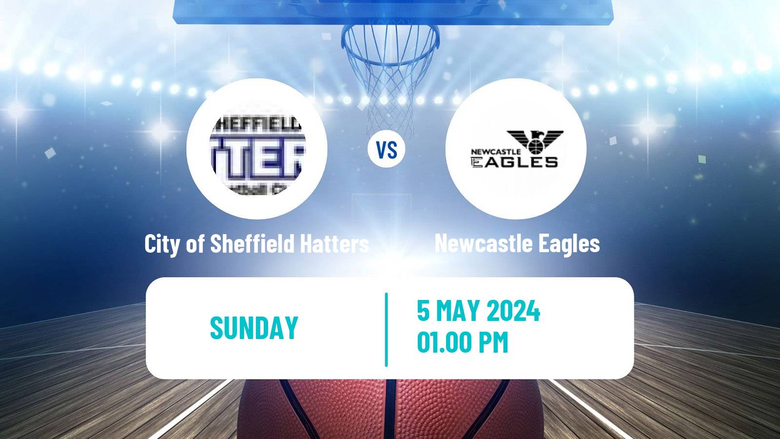Basketball British WBBL City of Sheffield Hatters - Newcastle Eagles