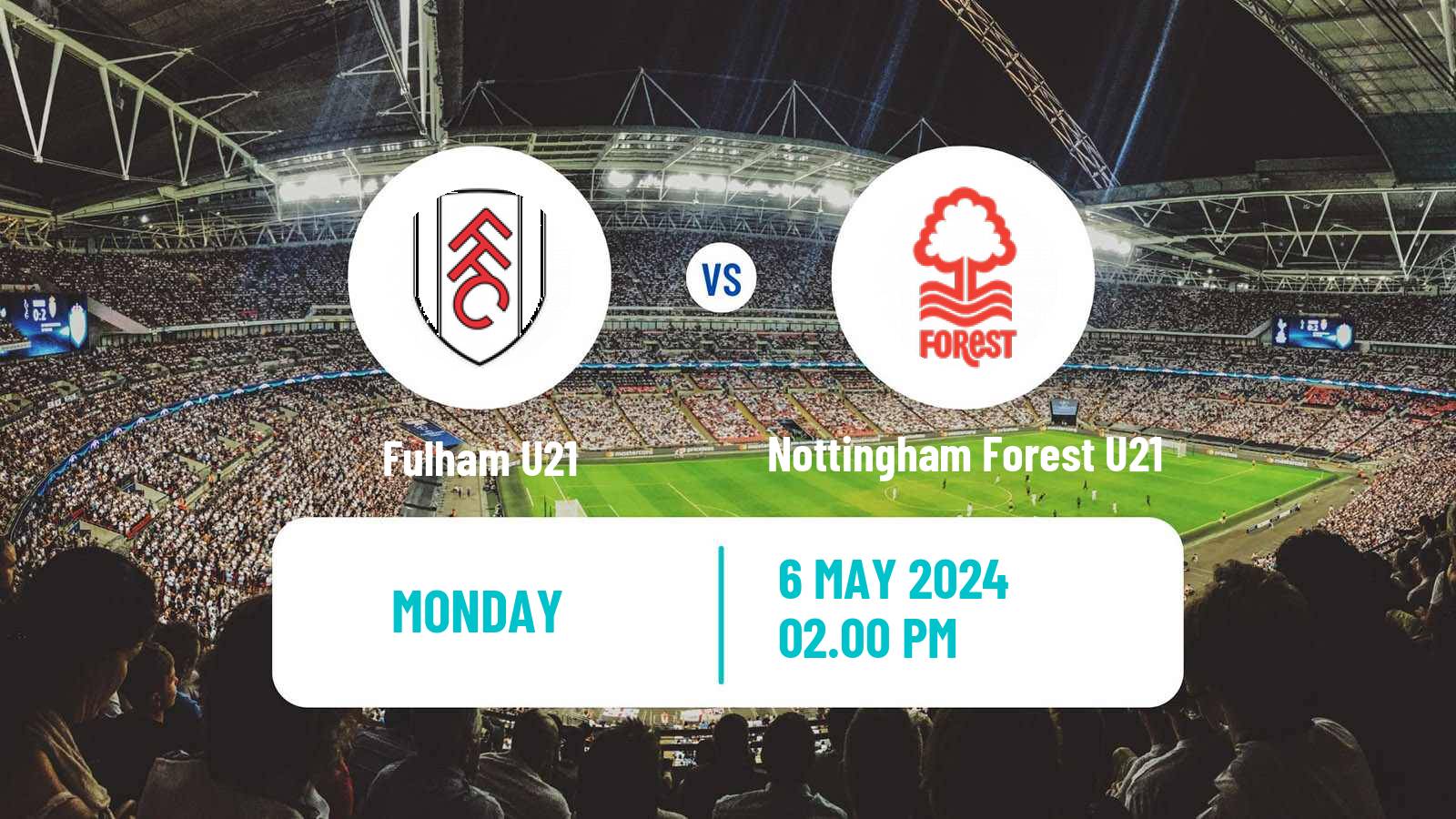 Soccer English Premier League 2 Fulham U21 - Nottingham Forest U21