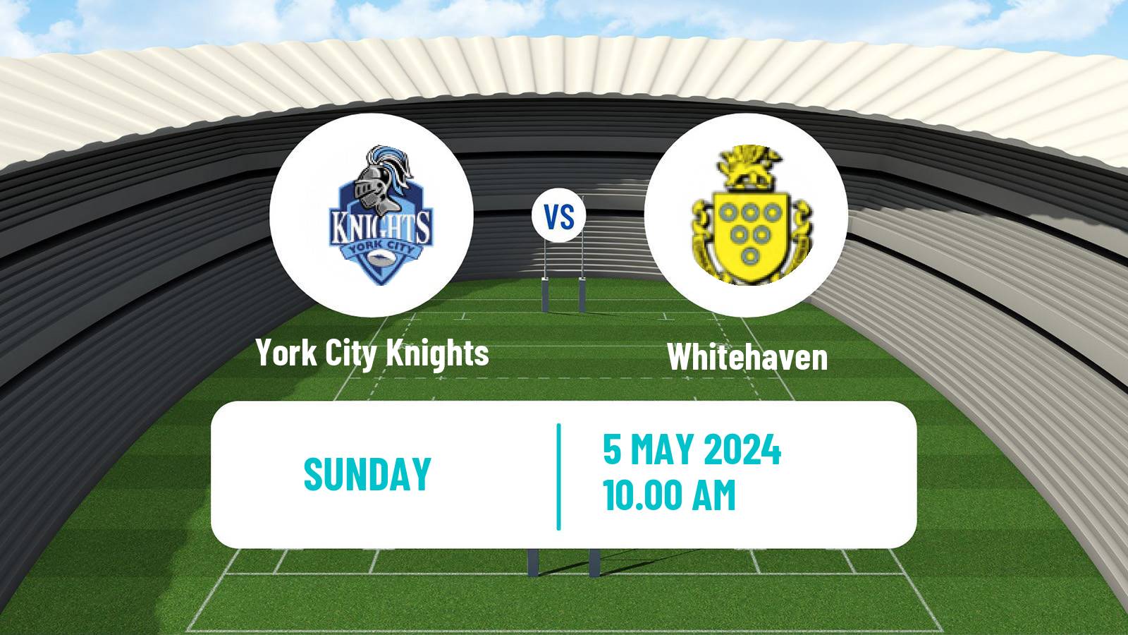 Rugby league English Championship Rugby League York City Knights - Whitehaven