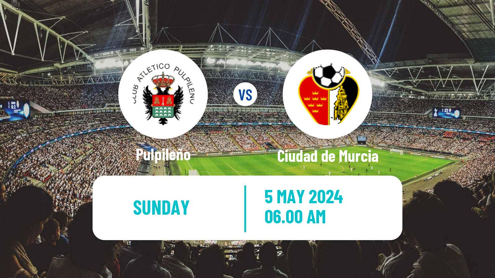 Soccer Spanish Tercera RFEF - Group 13 Pulpileño - Ciudad de Murcia