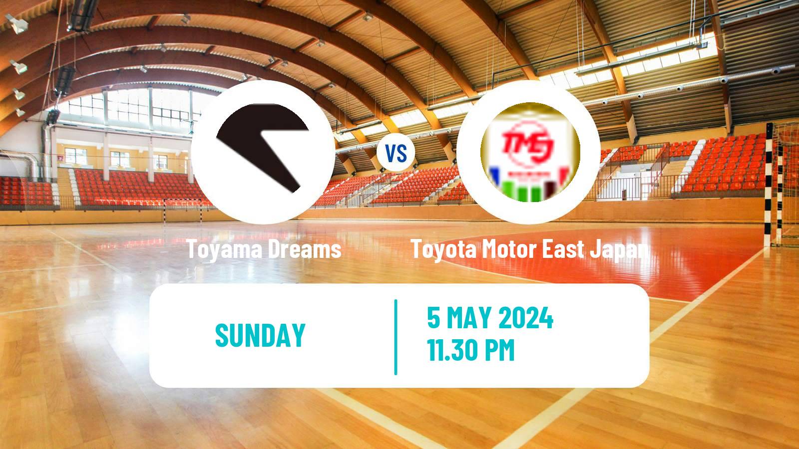 Handball Japan JHL Handball Toyama Dreams - Toyota Motor East Japan