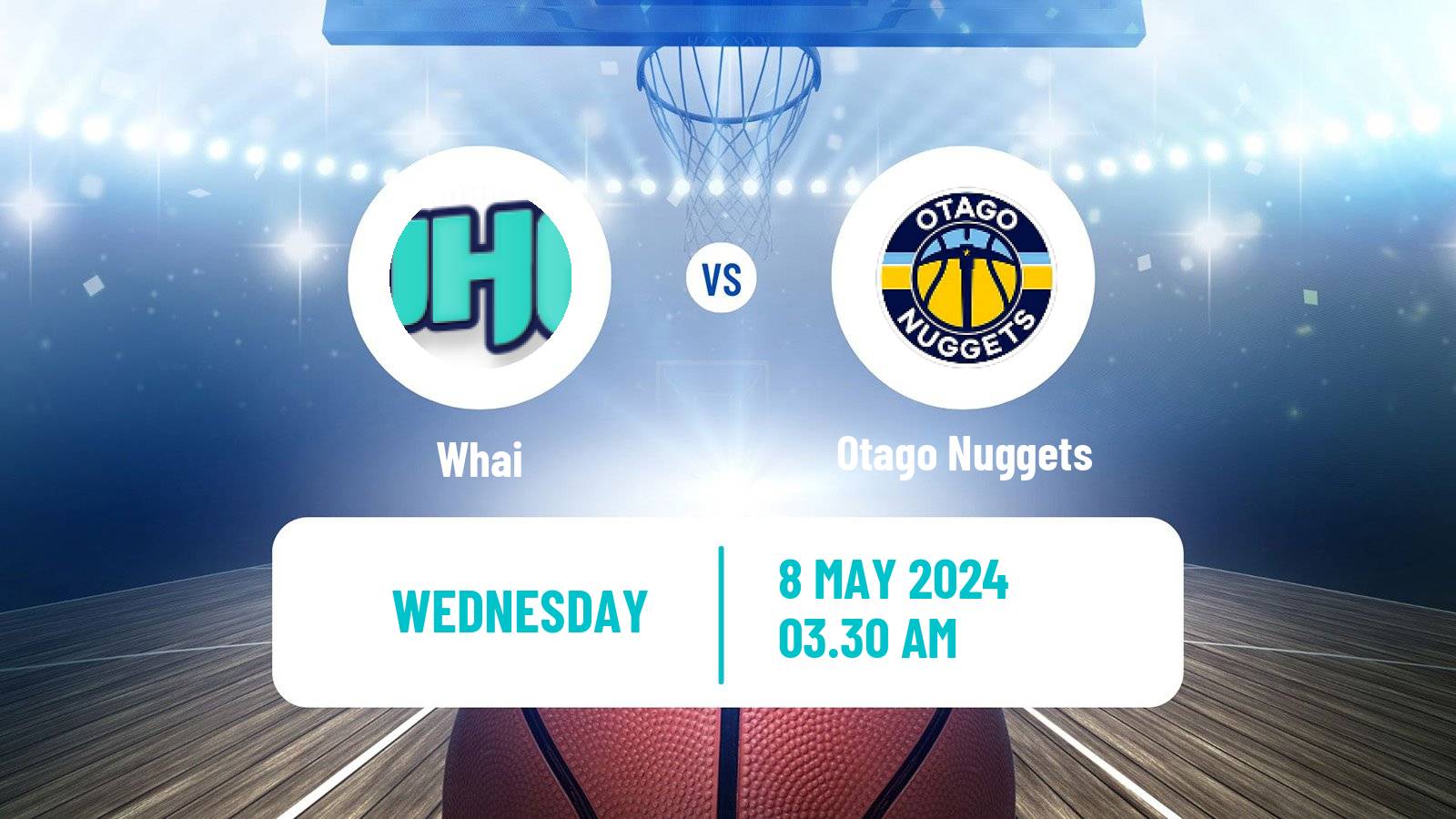 Basketball New Zealand NBL Whai - Otago Nuggets