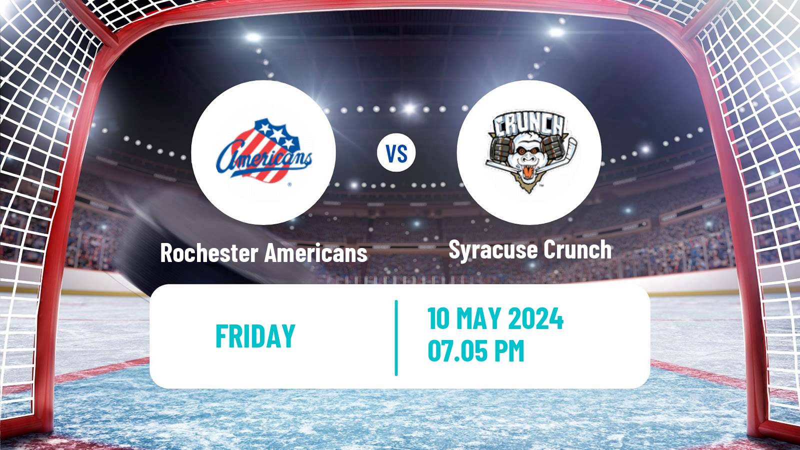 Hockey AHL Rochester Americans - Syracuse Crunch