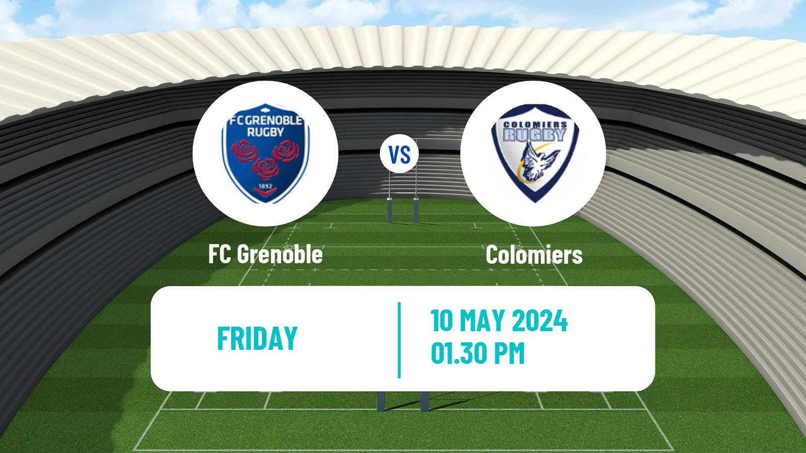 Rugby union French Pro D2 FC Grenoble - Colomiers