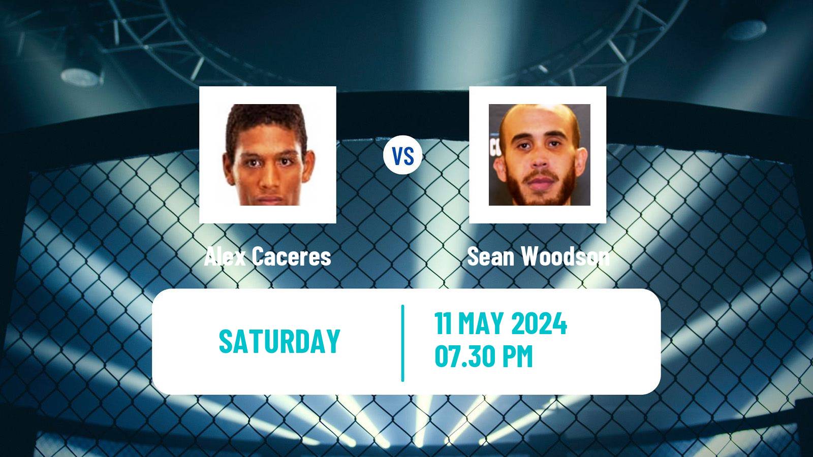 MMA Featherweight UFC Men Alex Caceres - Sean Woodson