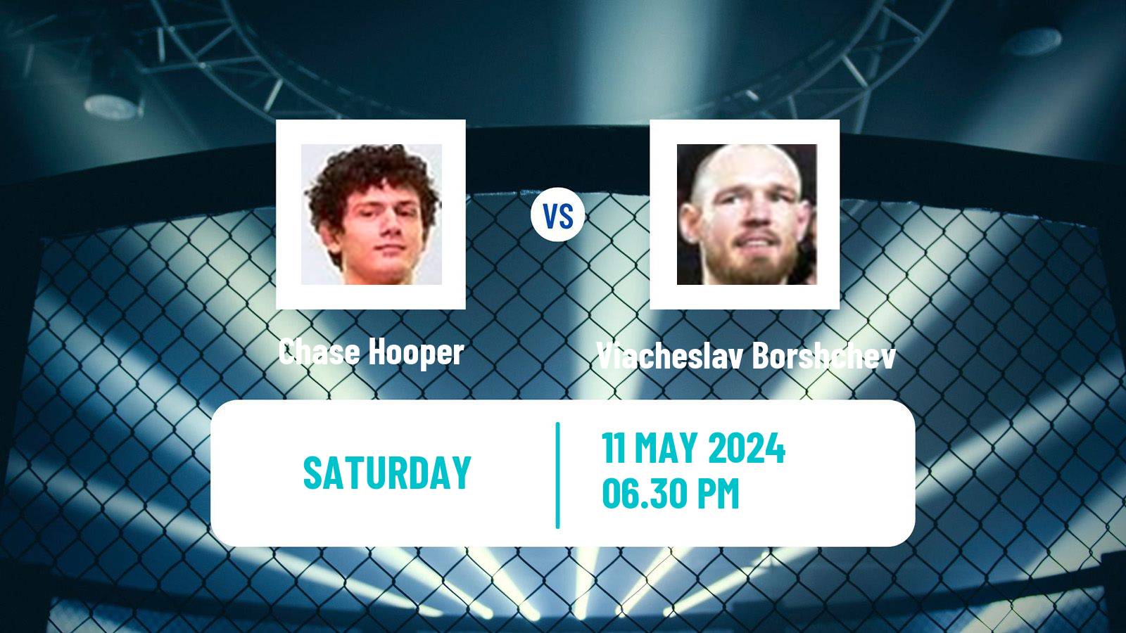MMA Lightweight UFC Men Chase Hooper - Viacheslav Borshchev
