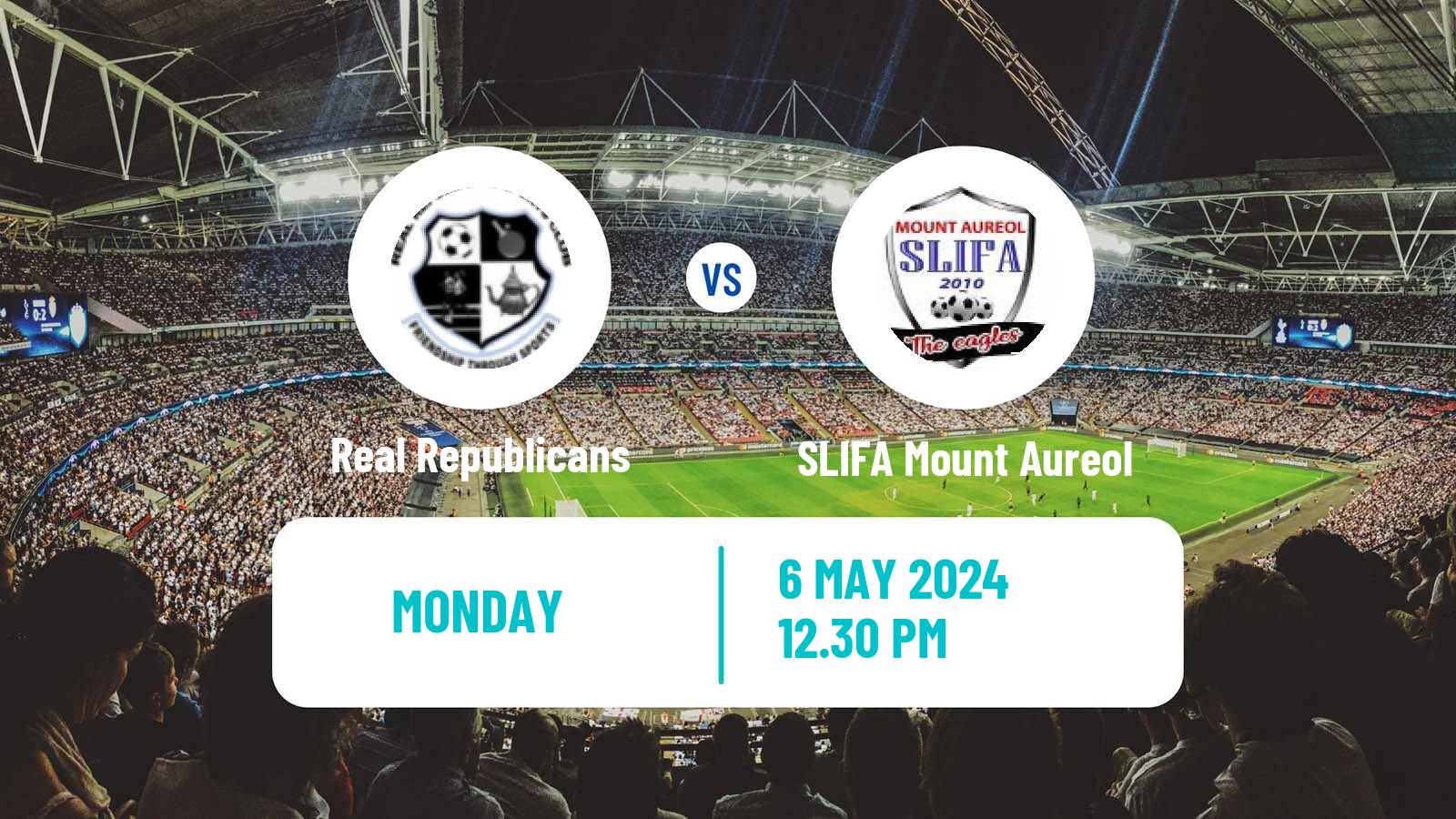 Soccer Sierra Leone Premier League Real Republicans - SLIFA Mount Aureol