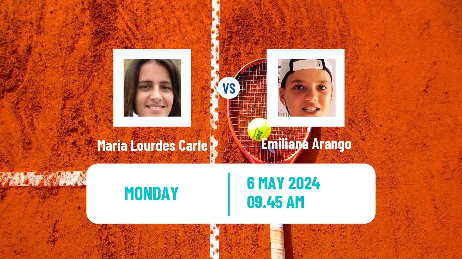 Tennis WTA Roma Maria Lourdes Carle - Emiliana Arango