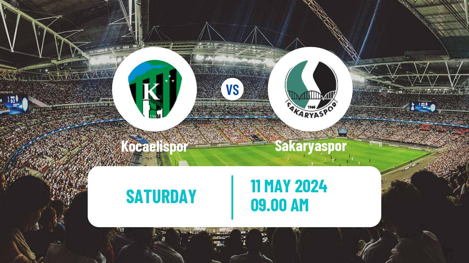 Soccer Turkish First League Kocaelispor - Sakaryaspor