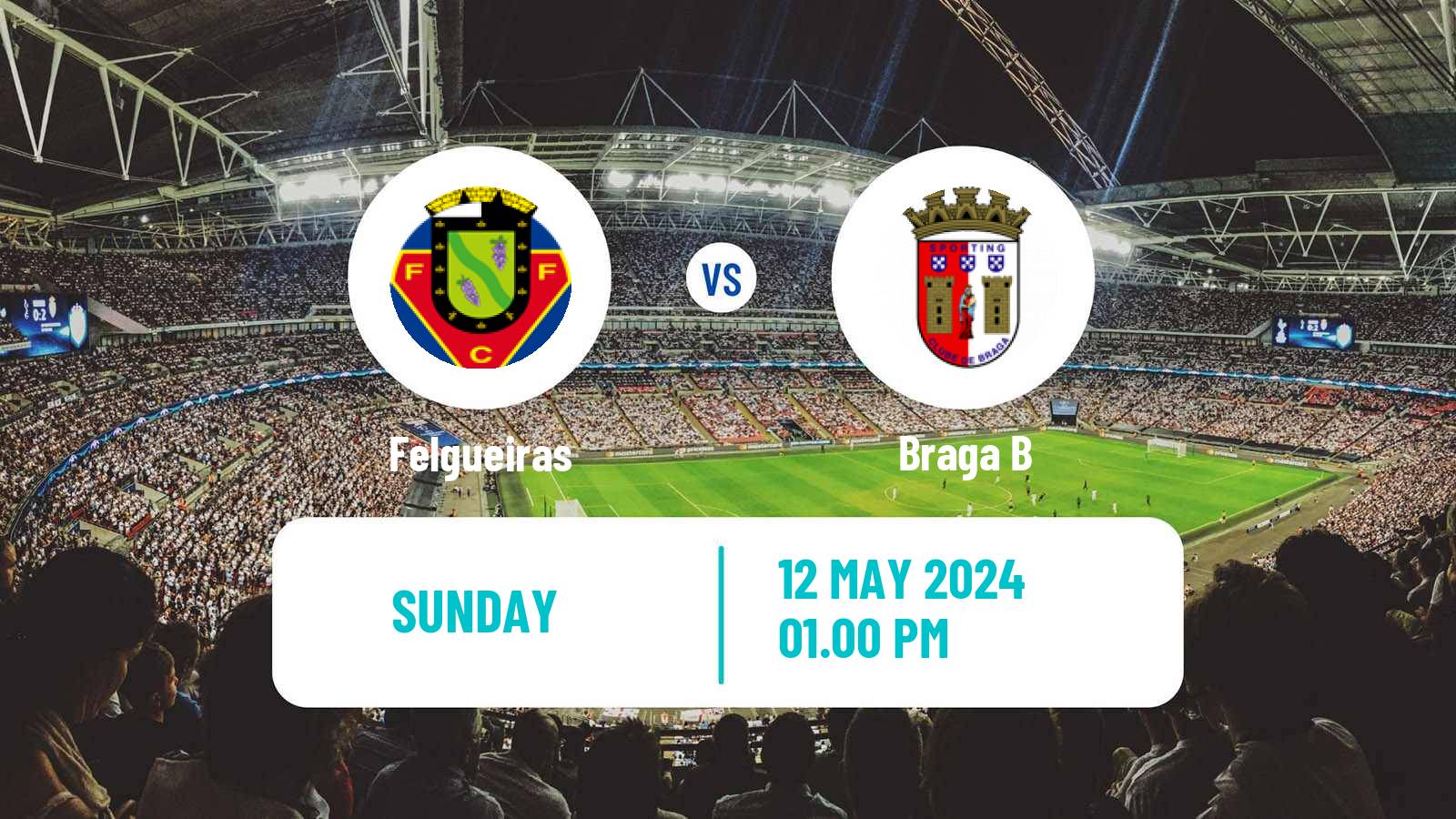 Soccer Portuguese Liga 3 Felgueiras - Braga B