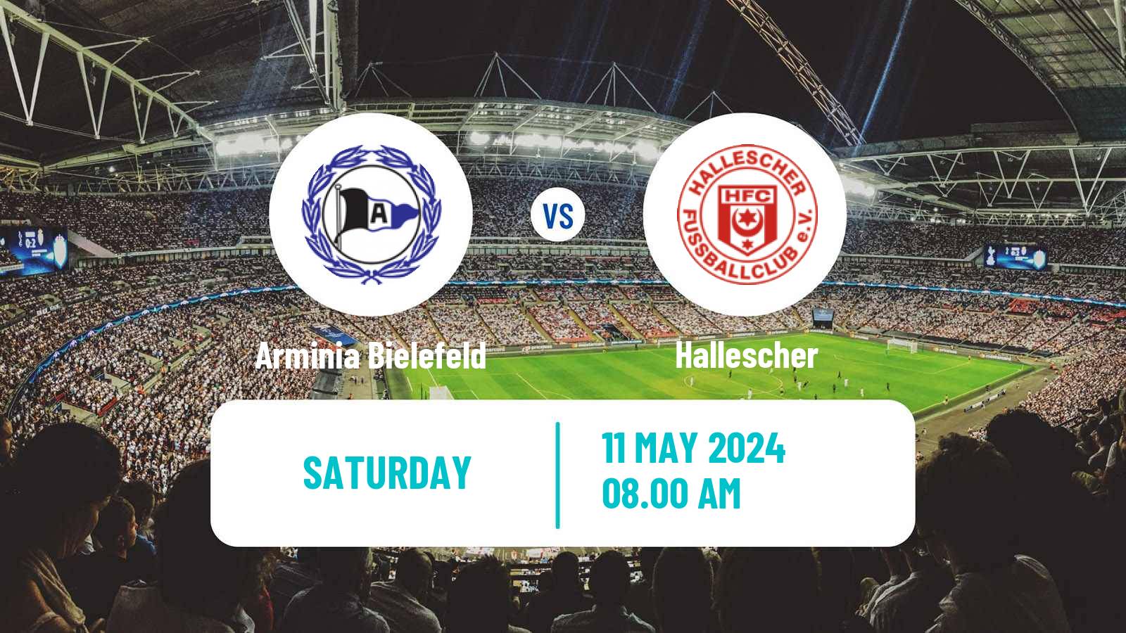 Soccer German 3 Bundesliga Arminia Bielefeld - Hallescher