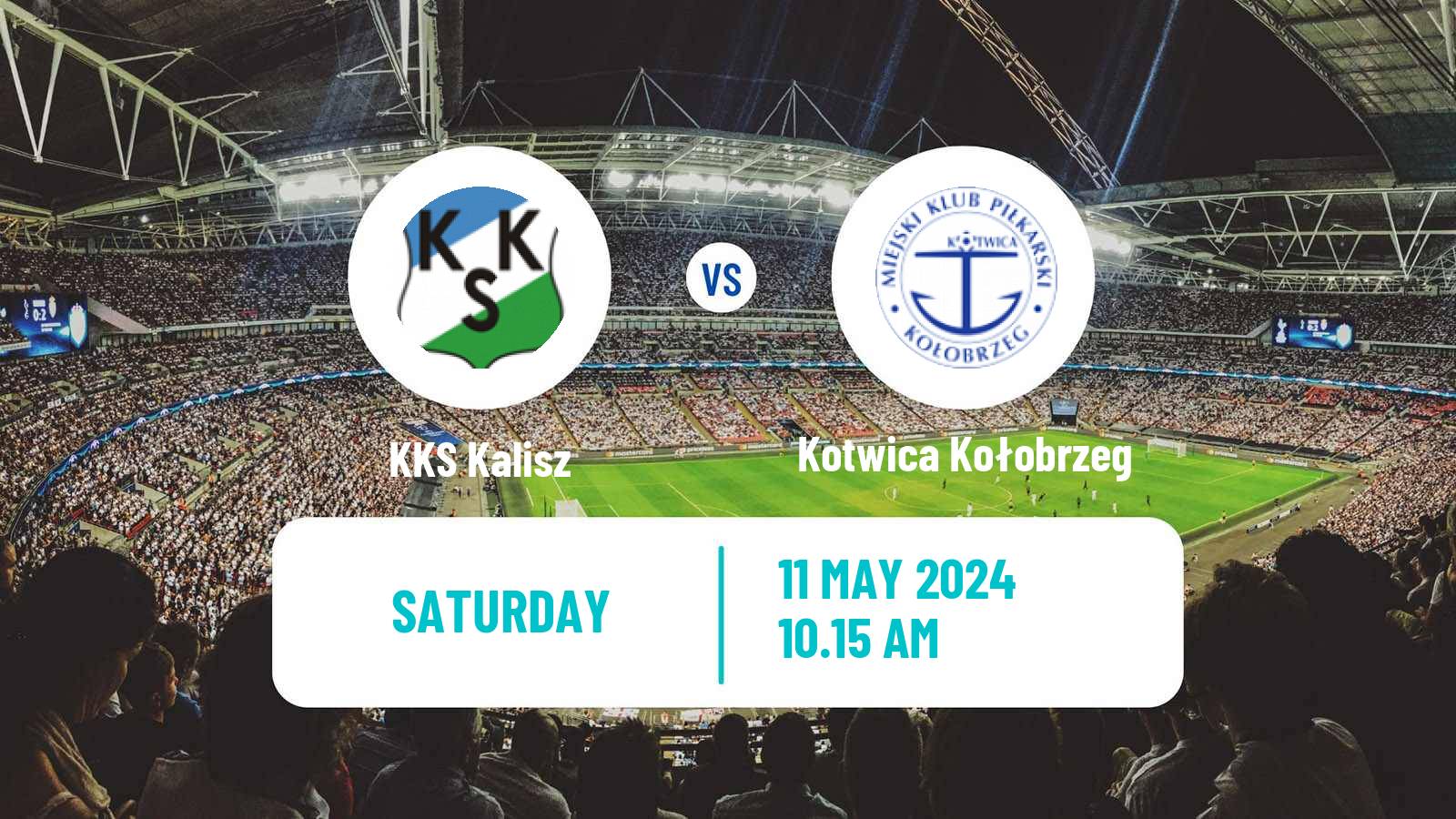 Soccer Polish Division 2 KKS Kalisz - Kotwica Kołobrzeg