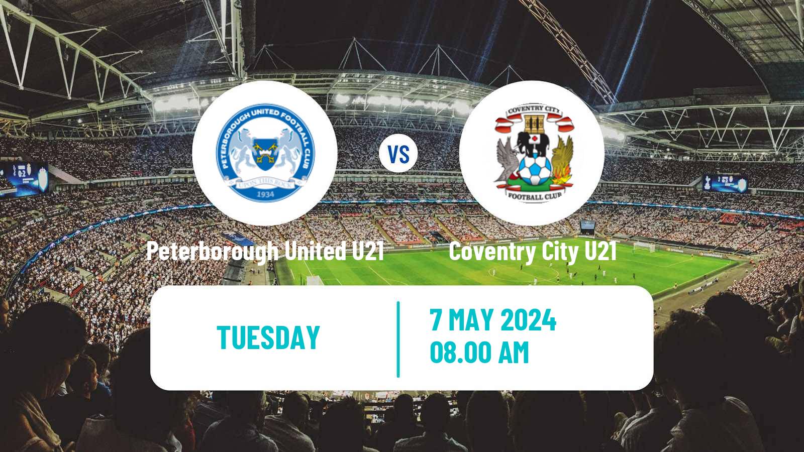Soccer English Professional Development League Peterborough United U21 - Coventry City U21