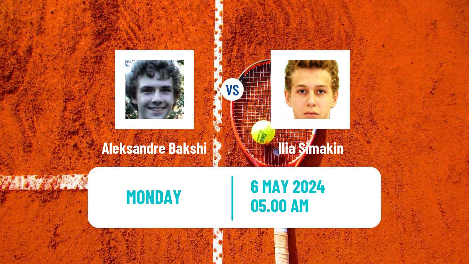 Tennis ITF M15 Tbilisi Men 2024 Aleksandre Bakshi - Ilia Simakin