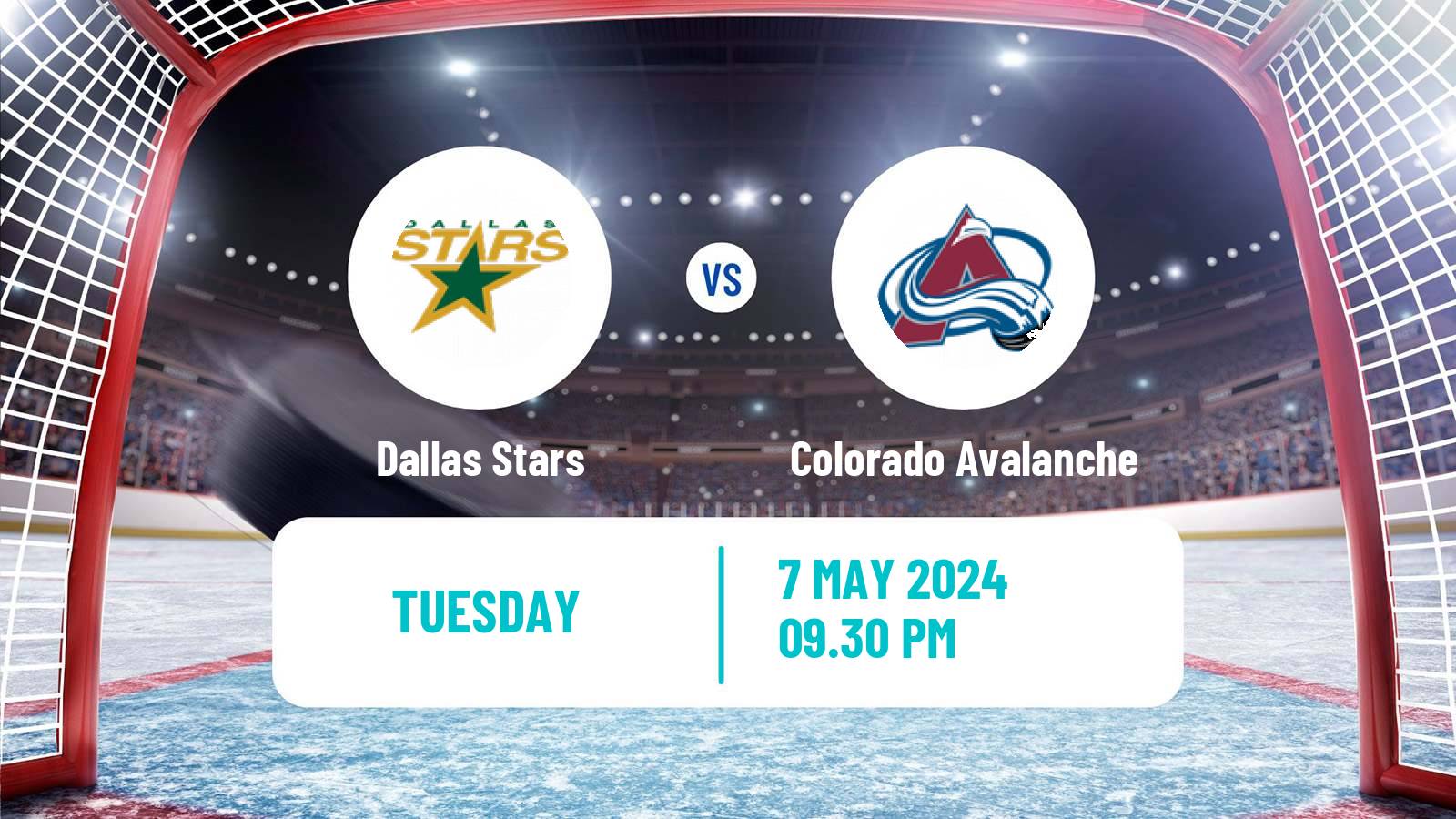 Hockey NHL Dallas Stars - Colorado Avalanche