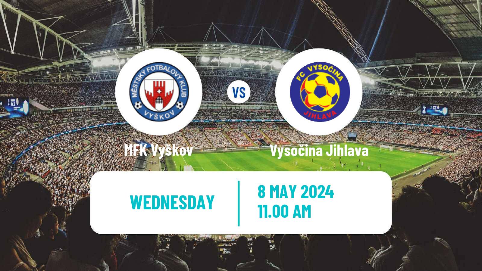 Soccer Czech Division 2 Vyškov - Vysočina Jihlava